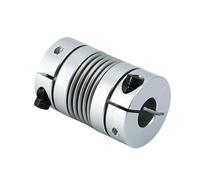 1PCS LB-B- D20L34 Bellows Coupling Aluminum Alloy Encoder Step Servo electronic starter Screw Spring Elastic Flexible Coupling for CNC MQXFCZUX(4x7)