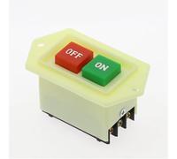 1Pcs LC3-5 LC3-10 Drill Press Switch AC 220/380V 10A I/O On/Off Start Stop Self-Locking Push Button Switch(LC3-5)