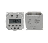 1PCS LCD Digital Weekly Programmable Power Timer Time Relay Switch Precise Timing CN101A 12v 24v 110v 220v(AC110V)