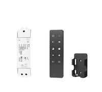 1PCS LED 12V Dimmer 24V DC 15A Push Button Switch 2.4G RF Wireless Smart WiFi Monochrome Controller Touch(V1-L and R1 Set)