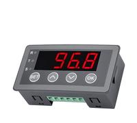 1pcs LED Digital display meter 0-10V 0-20mA 2-10V 4-20mA analog input display table Digital display head Relay/RS485 Output(Relay output type)