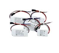 1pcs LED Driver 3W 7W 12W 15W 18W 24W Drive Power Unit Lighting 250-280mA For LED Panel Lights Ceiling Lights(7W-Plastic Case)