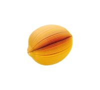 (1Pcs Lemon) 9 Types Mixed Novelty 3D Fruit Shape Memo Note Pads, Colorful Fruit Stationery Creative Post Notepads, Gift Office Table Decoration