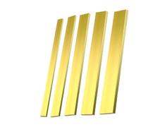 1pcs Length 200mm/250mm Brass Flat Bar Plate Strip Thicknesses 2mm 3.0mm 4mm 6mm 8mm 10mm 12mm 15mm 20mm for Crafting Maintenance Electrical Architectural(8x20x200mm)