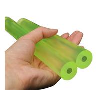 1Pcs Length 500mm Polyurethane Hollow Rod PU Plastic Pipe Bar OD 16mm-60mm(OD 25mm ID 12mm)