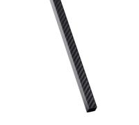 1pcs Length 500mm Rectangular Twill Matte 3K Full Carbon Fiber Square Tube, for Medical Equipment Fibre Hollow Pipe(20x20x16mm)