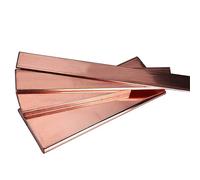 1Pcs Length 500mm T2 Purple Copper Flat Bar Strip Pure Plate CNC DIY Material Thickness 0.5mm-20mm(2mmx30mmx500mm)