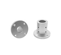 1Pcs Lengthening Guide Shaft Support Circular Flange Flat Optical Fixing Seat Hole Diameter 12mm 16mm 20mm 25mm 30mm IDGTTLDF(Circular flange,Hole diameter 30mm)