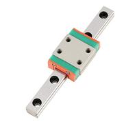 1Pcs Linear Motion Guide Slide Rail Shaft Linear Rail Rod 7mm Width with Linear Bearings 1Pcs Bearing Slide Block(70mm)