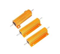 1PCS Load Resistor 50W 100W Aluminum Power Metal Shell Case Wirewound 1ohm 2ohm 4ohm 6ohm 8ohm 10ohm 20ohm 100ohm 1kohm(50W-15R)
