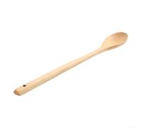 1Pcs Long Handled Cooking Tool Large Wooden Spoon Large Spoon for Stirring Food(Khaki)