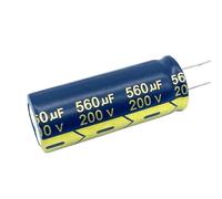 1pcs/lot 200v 560UF 200v 560UF aluminum electrolytic capacitor size 18 * 50 20%