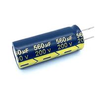 1pcs/lot 200v 560UF 200v 560UF aluminum electrolytic capacitor size 18 * 50 BIANMTSW