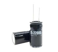 1pcs/lot 25V 22000UF aluminum electrolytic capacitor size 22 * 40mm 25V22000UF 20% ZDVHOMCB
