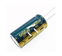 1pcs/lot 35v 6800UF Aluminum Electrolytic Capacitor Size 18 * 35 6800UF35V 20% AUOQKQUT