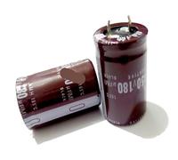 1pcs/lot 450V 180UF 450V180UF aluminum electrolytic capacitor size 25 * 40 180uF 450V 20% AUOQKQUT