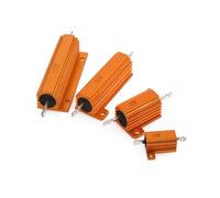 1pcs/Lot 50W 100W Aluminum Shell Resistance 0.01R ~ 100K 1 1.2 24 6 8 10 16 24 40 200 500 1K 2K 10K 20k 30k Ohm RX24 Resistance(100W-300R)