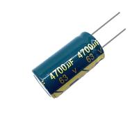 1pcs/lot 63V 4700UF aluminum electrolytic capacitor size 22 * 40 4700UF 63V4700uf 20% EKFBQBGW