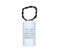 1pcs/lot Central air conditioning coil fan starting capacitor CBB60 1.5/1.8/2/2.5/3/3.5/450V(10UF white)