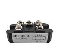 1PCS/LOT Three-phase Rectifier Module MDS100-16 MDS150-16 MDS200-16 MDS100A1600V MDS150A1600V MDS200A1600V(MDS200-16)