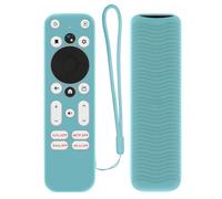 1PCS Luminous Blue Protective Remote Cover Fit for Walmart Onn. Android TV 2K 4K Streaming Stick Remote Control, YiBiChin Full Wrap Silicone Remote Case Washable, Shockproof (Glow in The Dark, Blue)
