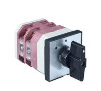 1pcs LW12-16 4.0414.2 CAM switch 2 position rotary switch 16A 2 position 3 Pole changeover cam universal Positive inversion switch