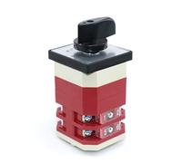 1PCS LW12-16/GL24.2 16A Three Position Two Pole Electric Momentary Knob Changeover Control Cam Switch Single Reset Switch