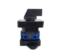 1PCS LW26-20/1 DIN mounted ON-OFF Rotary Switch Knob 2 Position 0-1 Changeover Cam Switches 20A 1 Pole 4 Terminals Control Circuit(With DIN)
