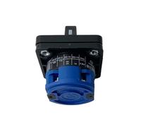 1PCS LW26-20/1 LW28 YMW26 ON/OFF 2 Position 2 Poles 4 Terminals Silver Contact CA-10 440V Ui 690V 20A Rotary Cam Switch(OFF-ON)