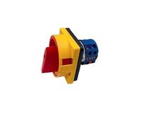 1pcs LW26-20/2GS 690V 20A OFF-ON 2 position 4 Poles 8 terminals Padlock Rotary Cam Switch main switch