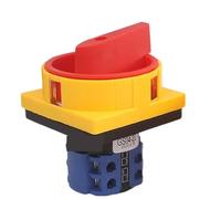 1pcs LW26-20/2GS Transfer switch 690V 20A OFF-ON 2 position 4 Poles 8 terminals Padlock Rotary Cam Switch