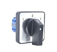 1pcs LW26-20/3 440V 20A 3-Position Cam Changeover Switch, Universal Rotary Selector Switch On-Off-On Heavy Duty Transfer Switch