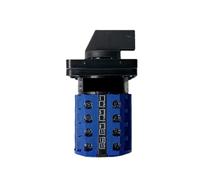 1pcs LW26-20/4 Five Positions Selector Cam Switch 4 Poles Multi-position 20A 660V Changeover Rotary Switch 16 Terminals YMW26-20