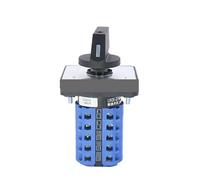 1pcs LW26-20 440V 20A 3-Position Transfer Switch with Forward Reverse Motor Rotation 1-5(LW26-20-3)