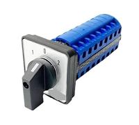1PCS LW26-20 Series Silver Contact 1-8 Poles 20A 690V Control Power Rotary Selector Changeover Switch LW28-20(7P-28 Terminals)