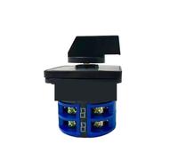 1PCS LW26-32/2 26 Electric 4 Positions 8 Terminals 2 levels Rotary Cam Changeover Switch with Screws 690V 32A Silver contact LW28