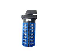 1PCS LW26-32/7 Three-gear 3 Positions Seven Sections Universal Seven-wire Dual Power Selector Motor Rotation Cam Switch