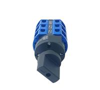 1PCS LW26 YMW26-25/3 Two/Three Positions No Panel 3 Poles Sections 25A Universal Changeover Rotary Cam Switch(01)