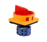 1PCS LW26GS-20/04-2 Cam Switch 20A 25A 32A 63A 125A 160A 48 * 48 64 * 64mm OFF-ON 4 Poles Disconnect Isolator Switches LW26 2GS Rotary(160A)