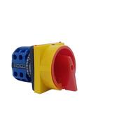 1PCS LW26GS-20/04-2 Cam Switch Two Position Pad Lock Changeover Rotary Isolator Disconnect Selector Silver Contact 20A 690V(Small Panel)