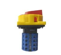 1PCS LW26GS-20 690V 20A Padlock Rotary Cam Switch OFF-ON 2 Position 4 Poles 16 Terminals Main Emergency Stop YMW26-20/4GS