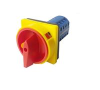 1PCS LW26GS-20A OFF-ON Padlock Power Control Rotary Cam Changeover Switch Silver Contact YMW26 Two Positions(5P 20Terminals)