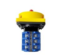 1PCS LW26GS-25A Isolator Changeover Rotary Cam Switch 690V Two Position OFF-ON With Padlock Safety Control Motor(4P 16Terminals)
