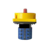 1pcs LW26GS Electrical Changeover Selector 3 Poles 20A 2 Position ON-OFF With Padlock Panel Isolator Rotary Cam Switch YMW26-20/3GS