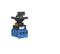 1PCS LW30-25/32A Load Circuit Breaker Single Hole Installation Opening 22mm Main Control Power Cut-off Conversion Isolator Switch(32A Silver Plate)