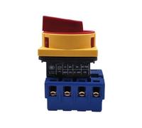 1pcs LW30-4P Isolator Switch ON-OFF 690V 25A/63A-80A100A Padlock 2 position 4 Poles Main Rotary Cam Switch Emergency stop(40A)