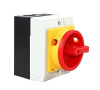 1PCS LW42BO-20/3BF 4BF 20A Two Position 3P 4P ON-OFF Rotary Control Changeover Cam Switch With Waterproof Box(LW42BO-20 4BF 4P)