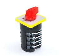 1PCS LW5D-16/5.5S.4 16A Three Positions 4 Poles 16 Screws Latching Rotary Selector Changeover Control Cam Switch