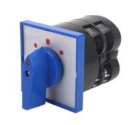1pcs LW5D-16/D0401.2L16A 3 Position 2 Pole 4 Screws Silver Contact Rotary Selector Latching Control Changeover Cam Switch
