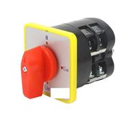 1PCS LW5D-16/YH2.2 16A 4 Positions 0-UAB-UBC-UCA 8 Screw Two-Phase Selector Control Changeover Cam Voltmeter Conversion Switch